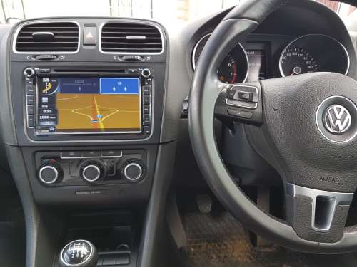 8 Inch VW Golf 6  and Golf 6 GTI, Navigation,Bluetooth, GPS, DVD, FREE Maps & Reverse Camera